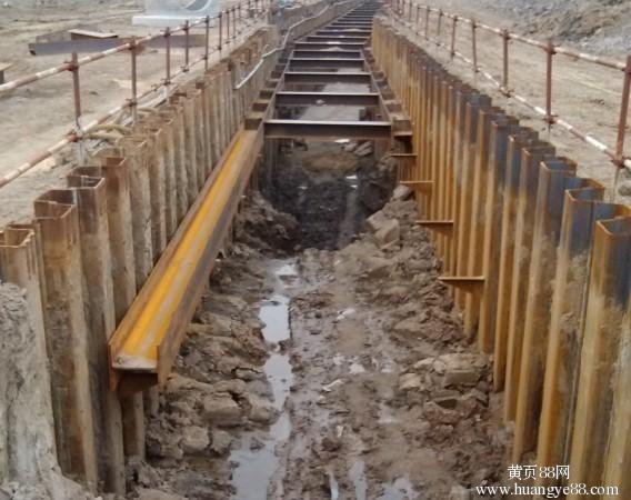 管网建设施工中钢板桩基础工程施工过程如何避免基坑裂缝